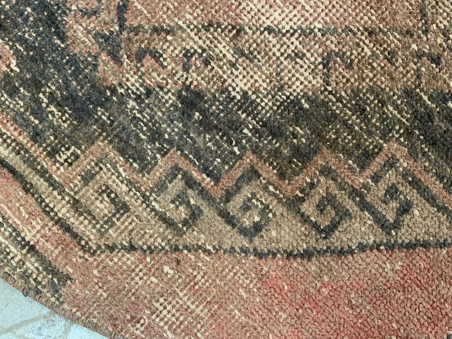 Authentic Vintage Turkish Rug TKRG9718291300 - 3'8" x 3'8”