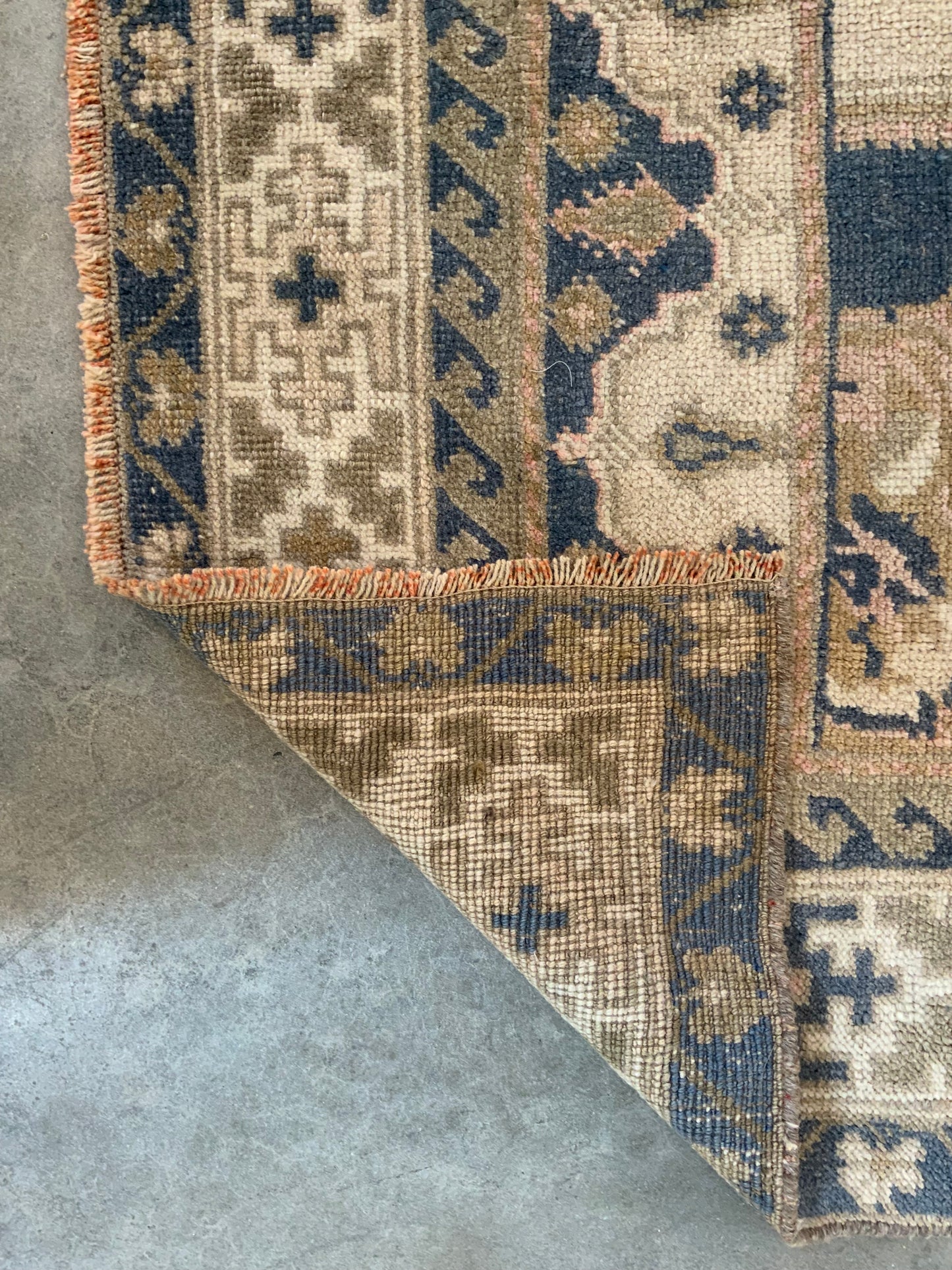 Authentic Vintage Turkish Rug TKRG45041118559 - 3’10” x 6’6”