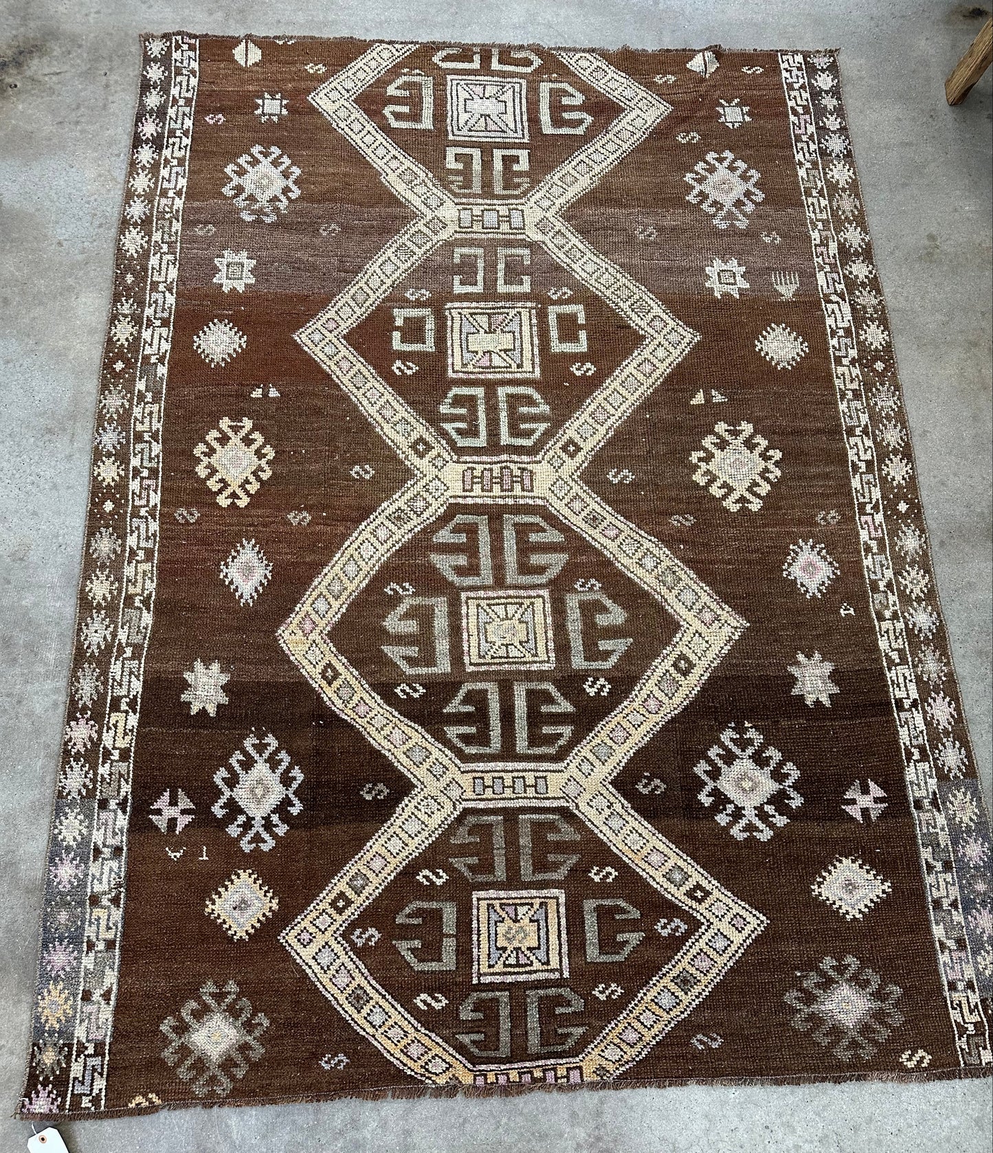 Authentic Vintage Turkish Rug TKRG22545531799 - 5'2" x 7’