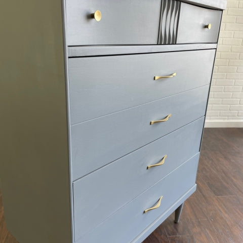 Vintage MCM Tall Chest - Mackenzie Gray