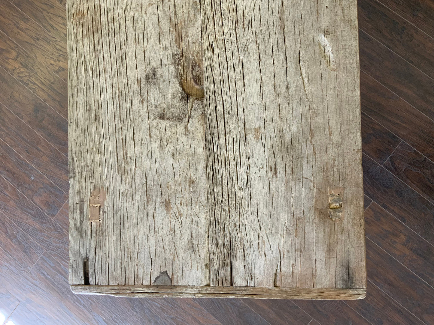 Vintage Elm Console Table