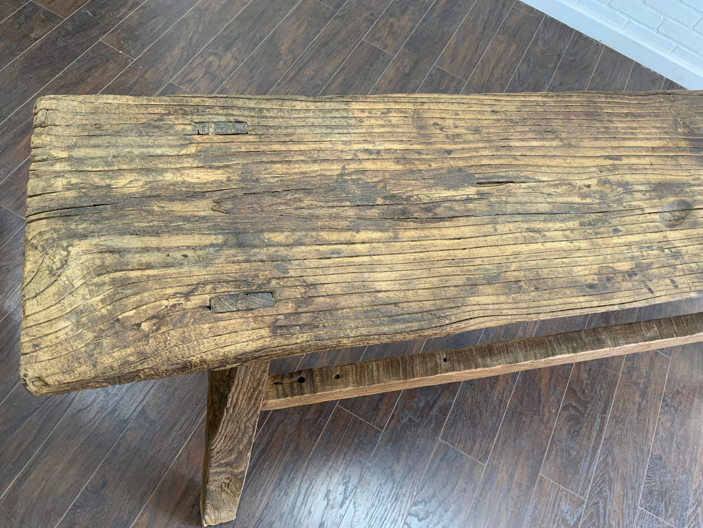 Vintage Elm Console Table - XL