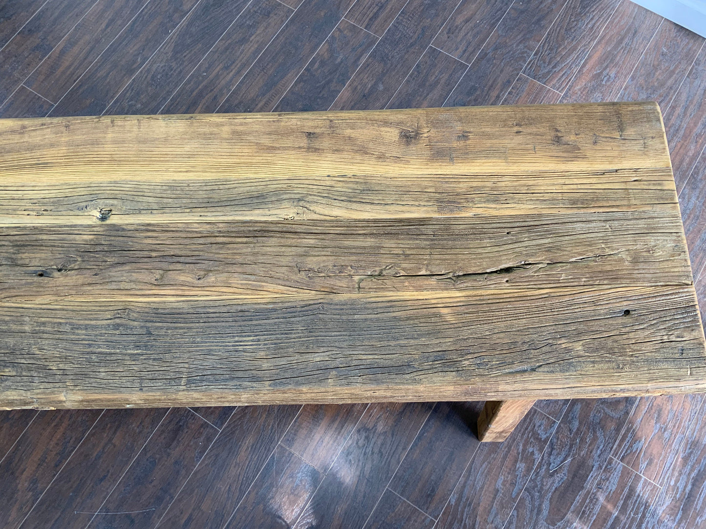 Reclaimed Elm Console Table - Sofa Table 5’