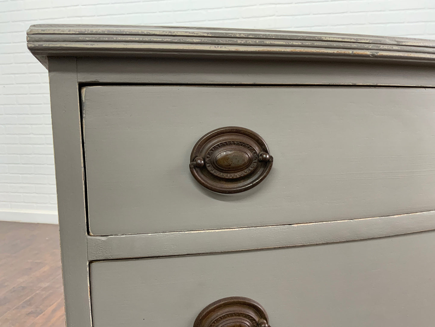 Vintage Single Bachelor Chest - Ash Gray