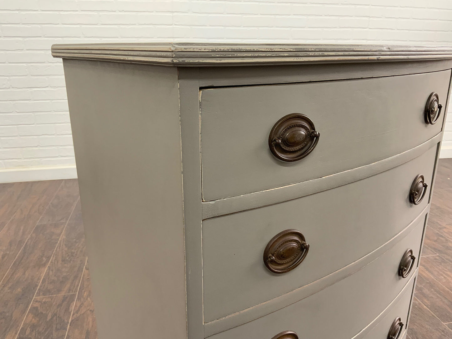Vintage Single Bachelor Chest - Ash Gray