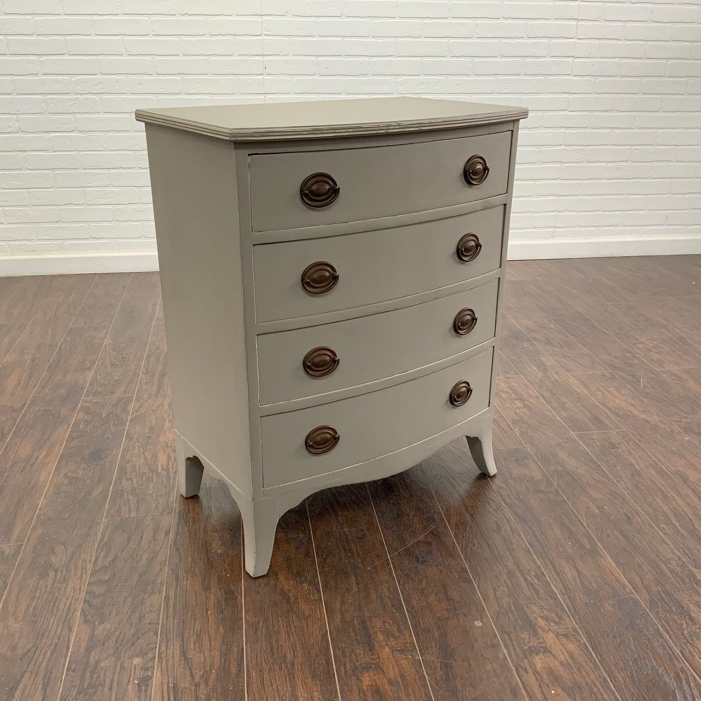 Vintage Single Bachelor Chest - Ash Gray