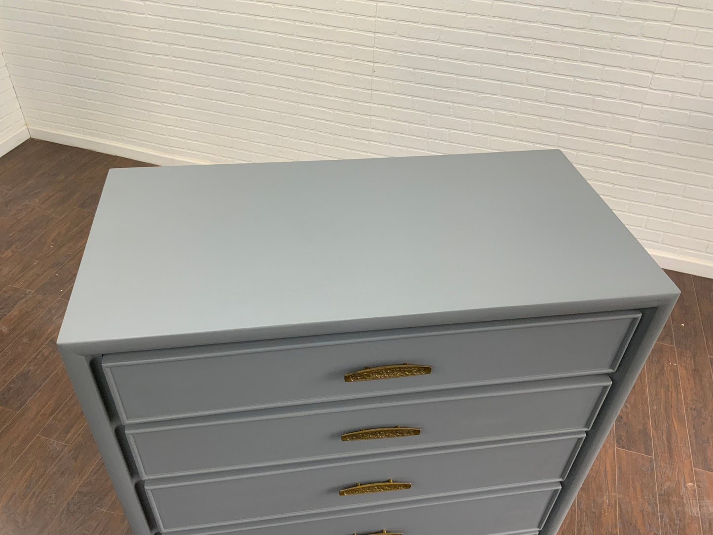 Vintage MCM Tall Chest of Drawers - Mackenzie Gray