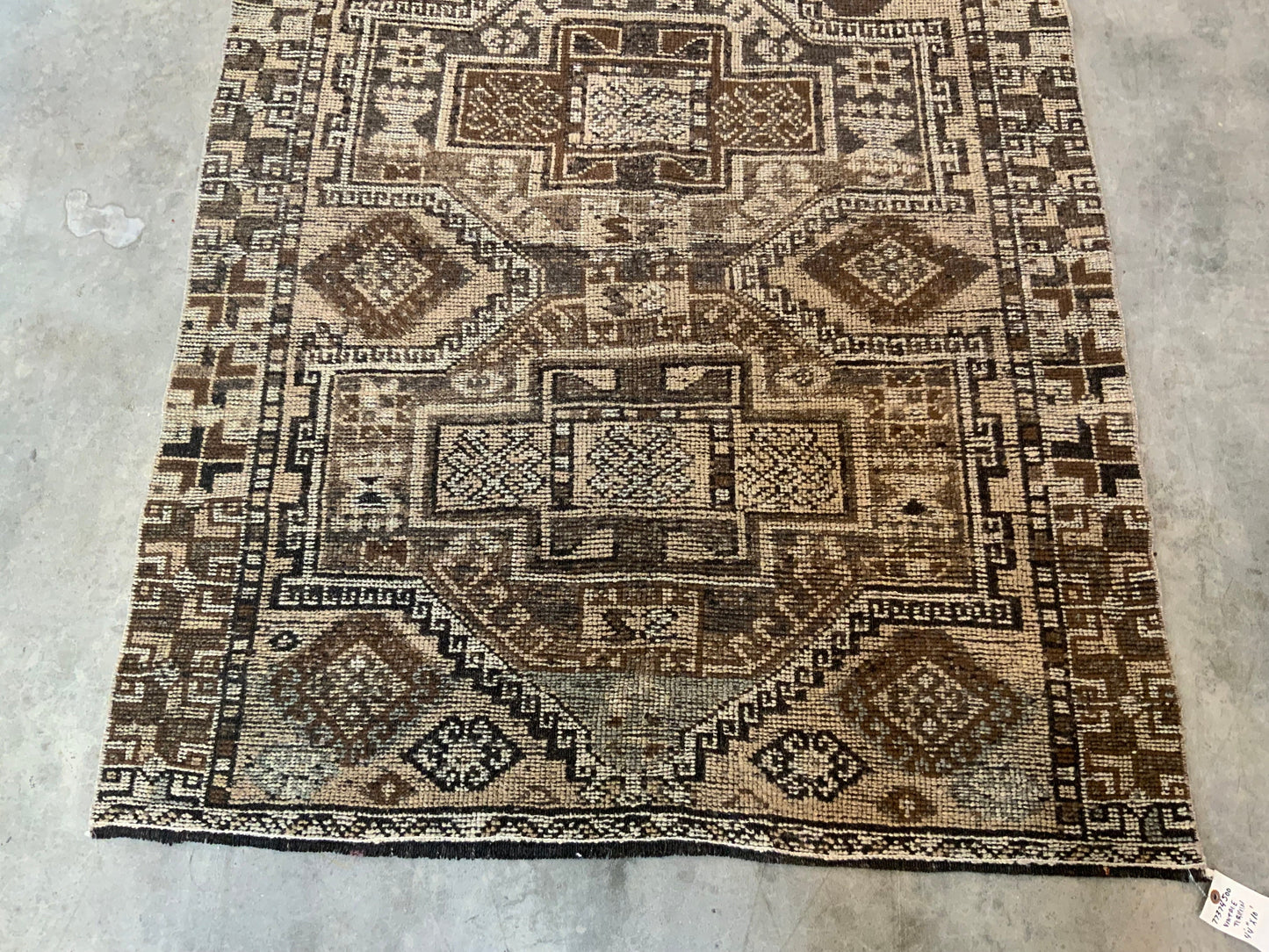 Authentic Vintage Turkish Rug TKRG77374500 - 4'4" x 10'