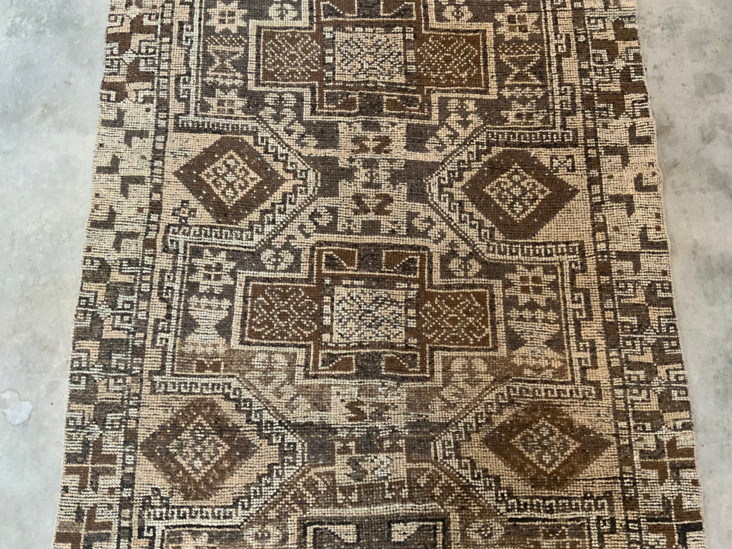 Authentic Vintage Turkish Rug TKRG77374500 - 4'4" x 10'
