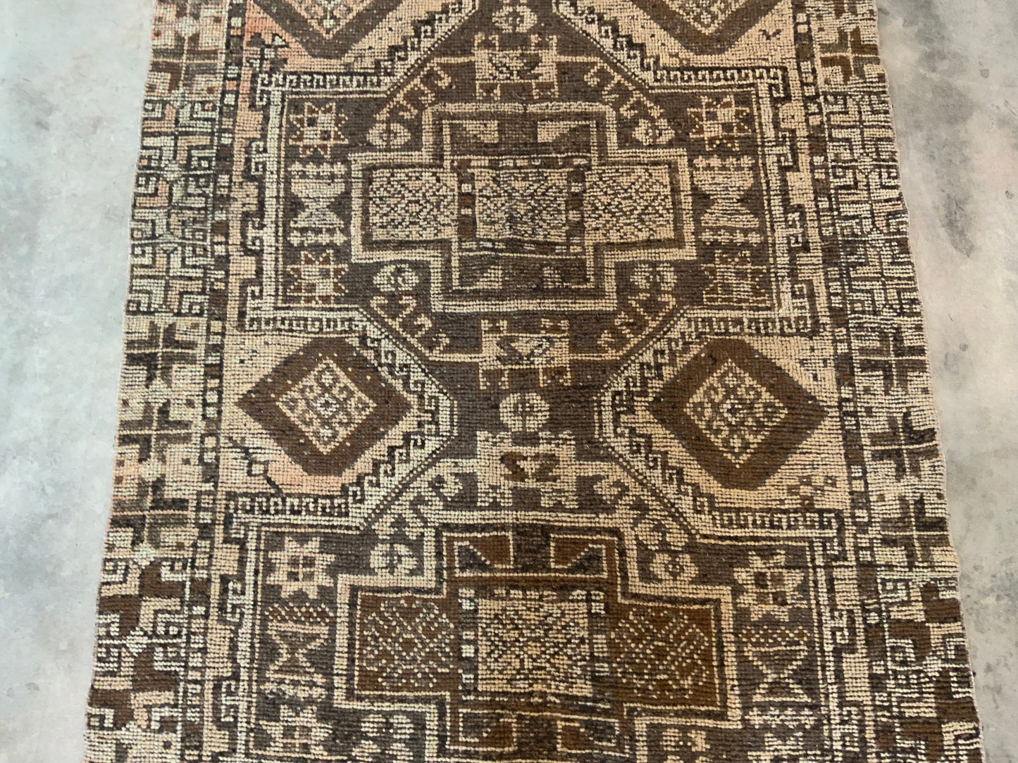 Authentic Vintage Turkish Rug TKRG77374500 - 4'4" x 10'