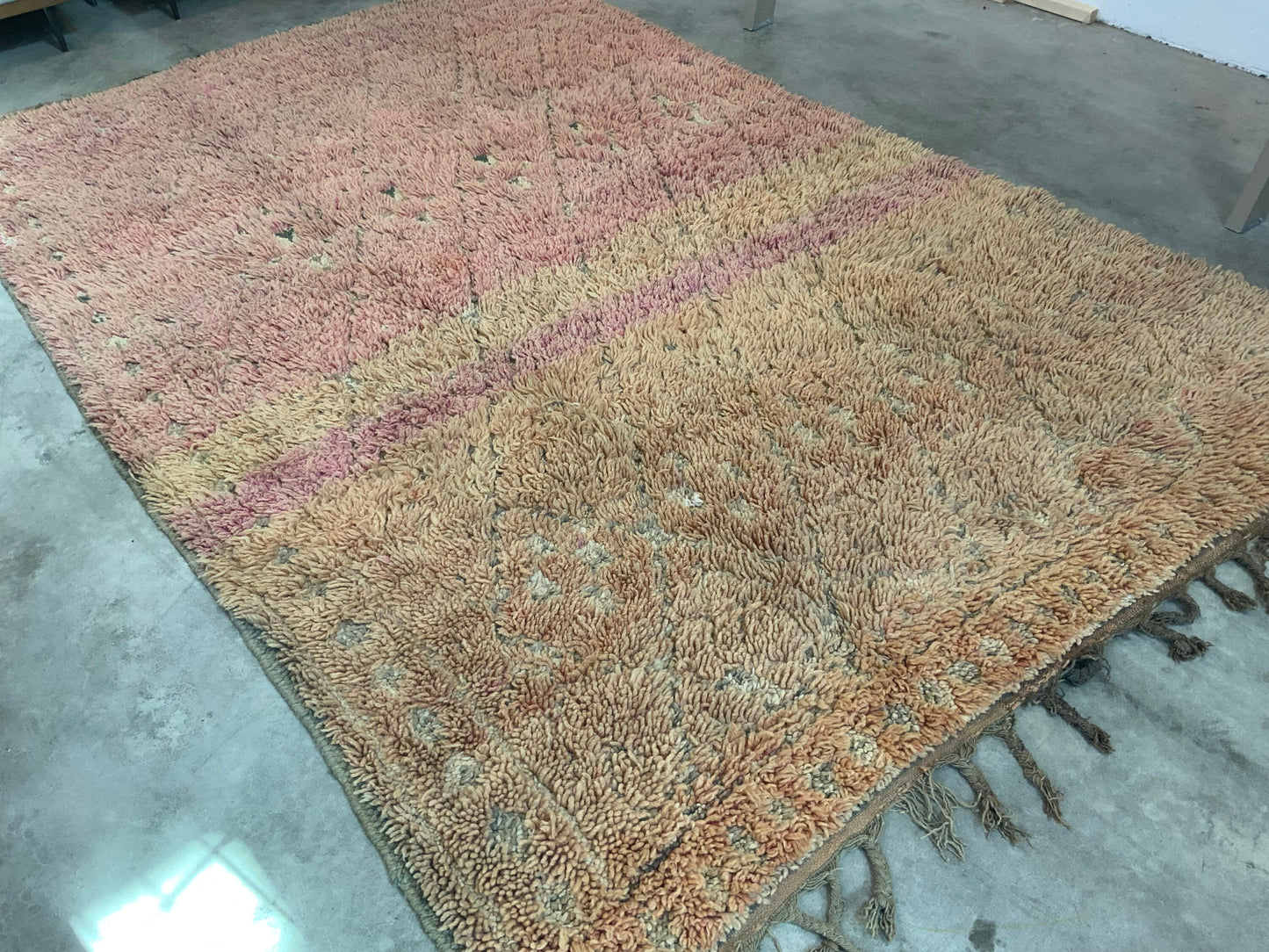 Authentic Vintage Moroccan Rug MNRG443461600 - 6'6" x 9'6"