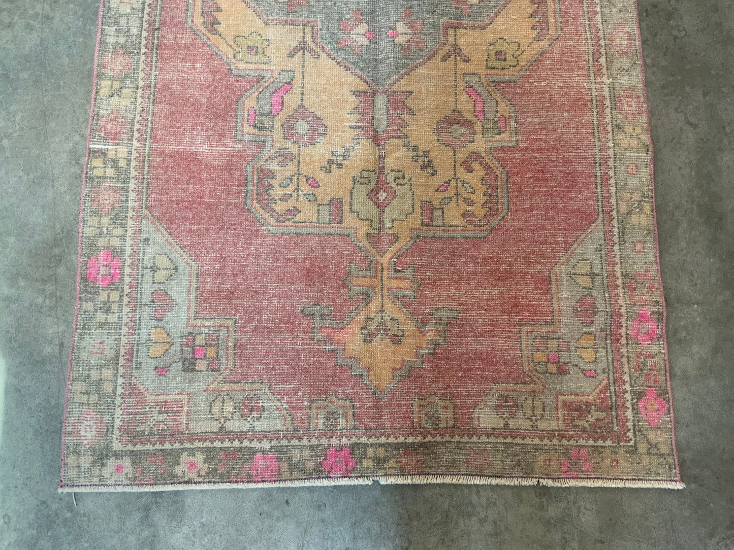 Authentic Vintage Turkish Rug TKRG99143225 - 3'11" x 7'5"