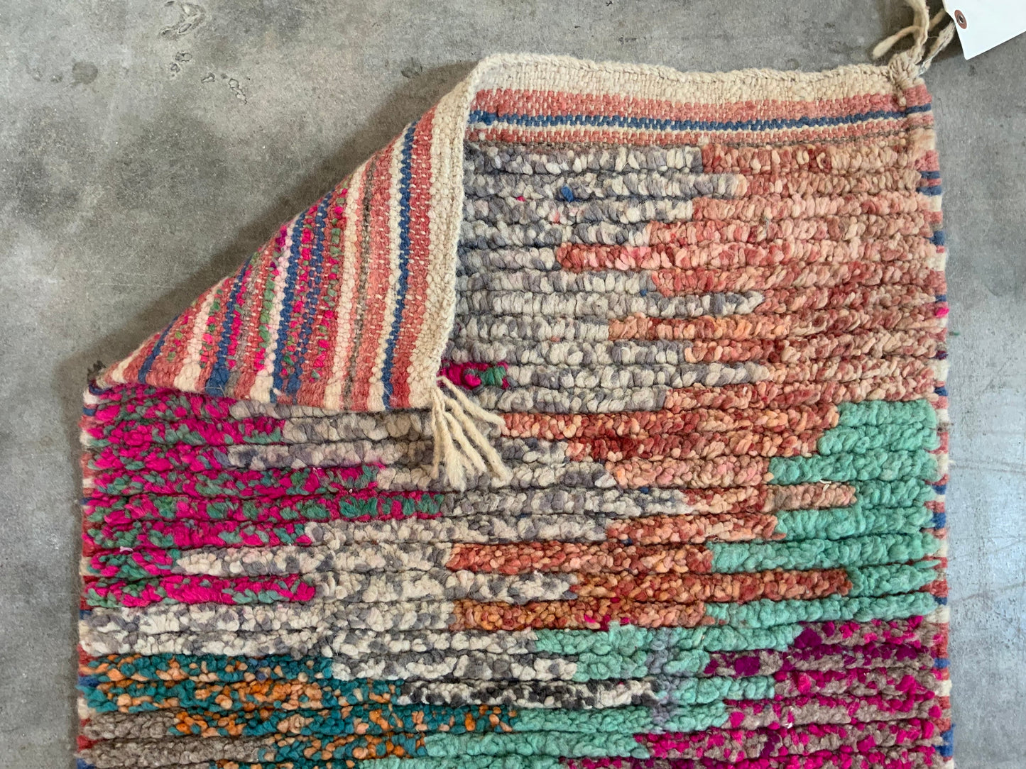 Authentic Vintage Moroccan Runner MNRG44352100 - 2' x 10'