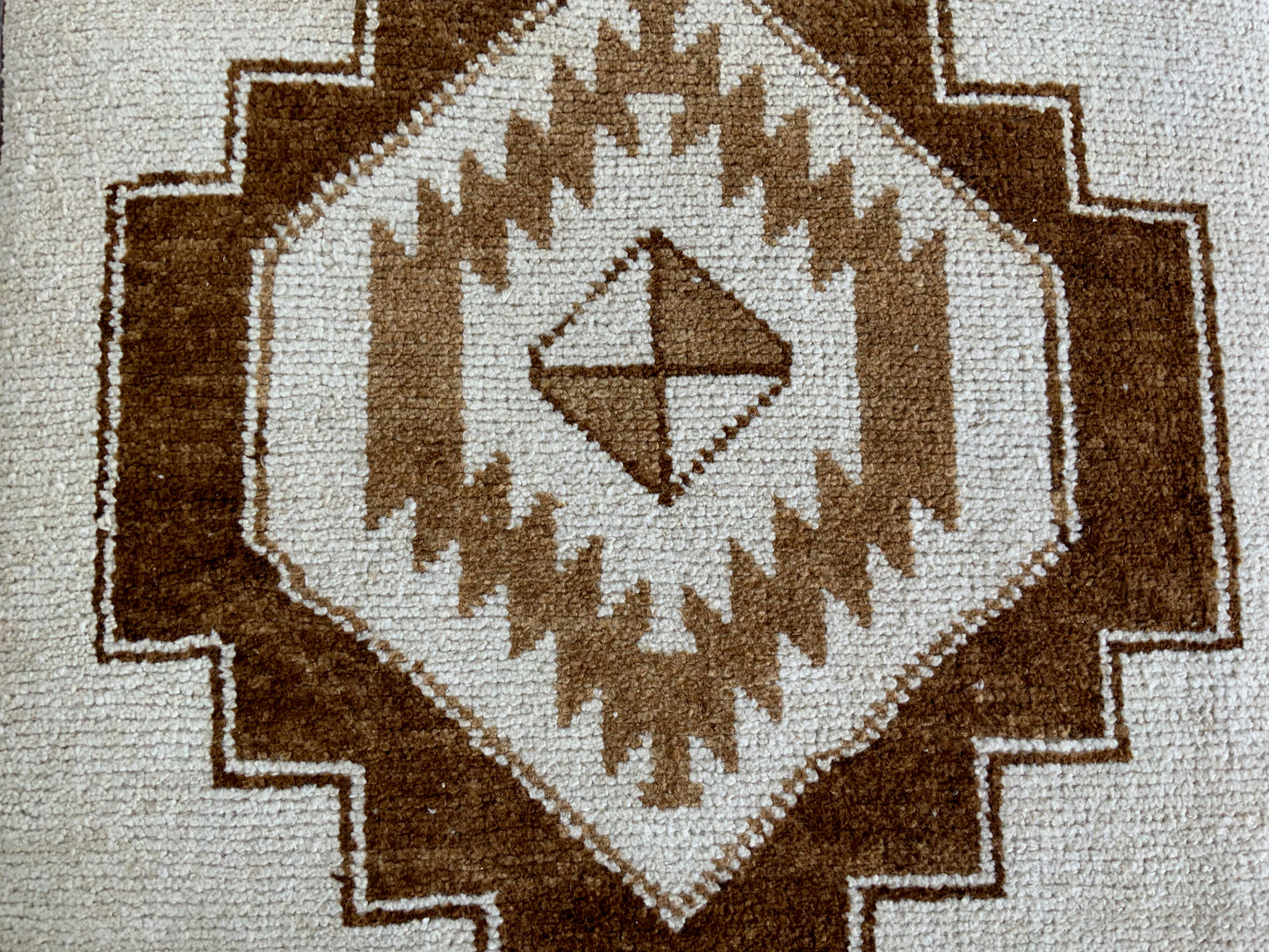Handcrafted Vintage Rug Upholstered Ottoman XL