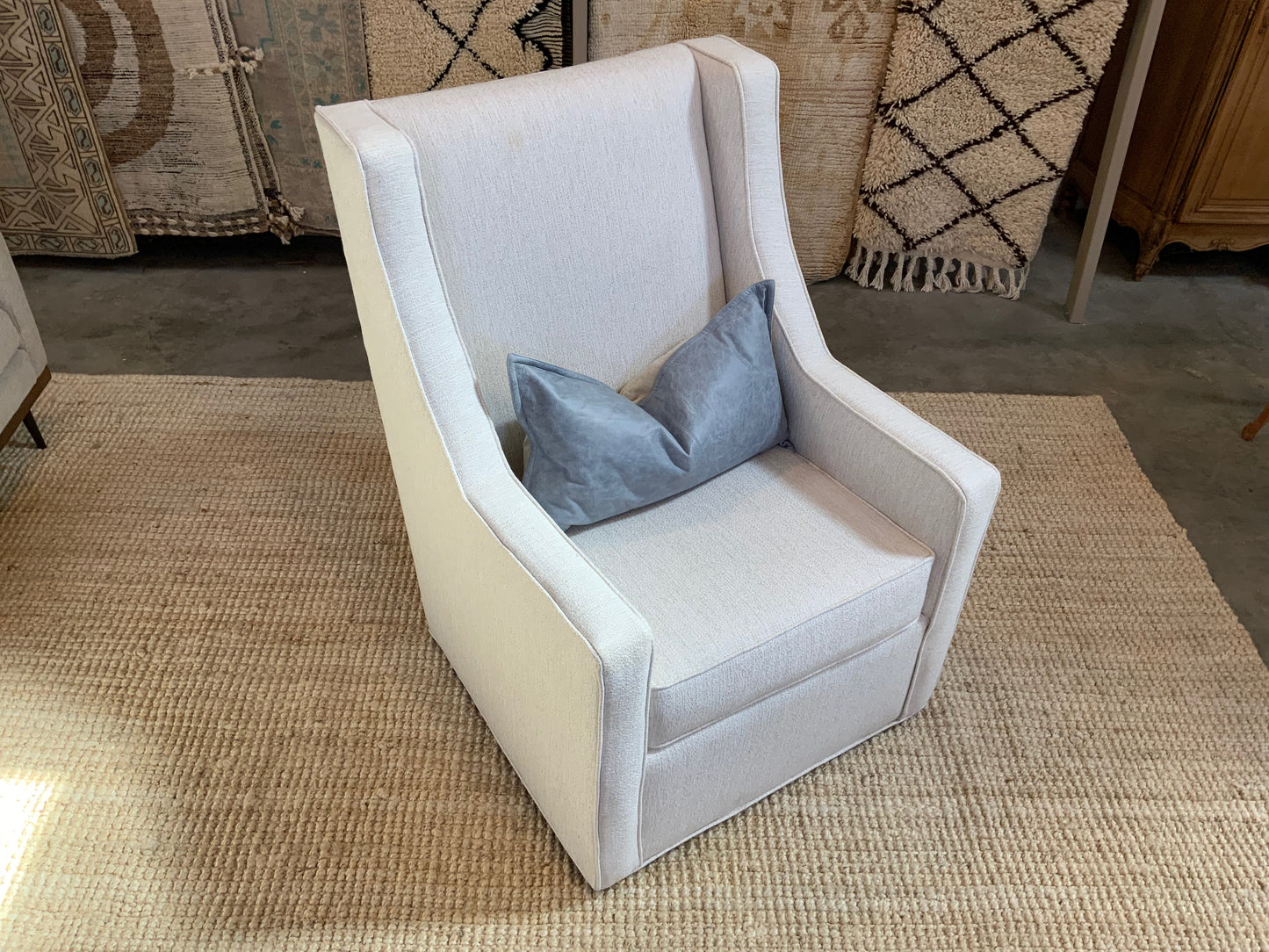 Modern Design Upholstered Arm Chairs