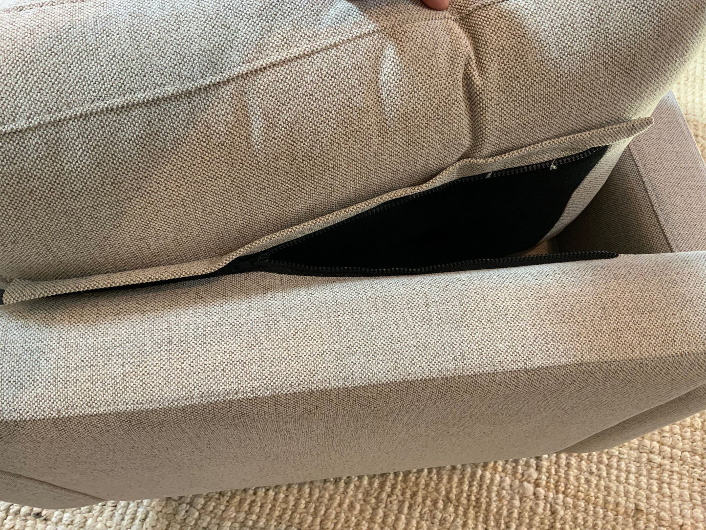 Modern Design Upholstered Arm Chairs - Wood Front