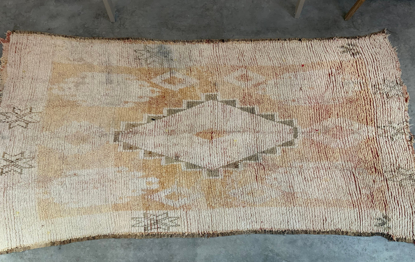 Authentic Vintage Moroccan Rug MNRG4015505 - 5’4” x 10’8”