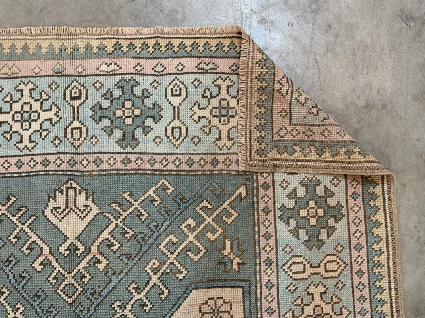 Authentic Vintage Turkish Rug TKRG972435300 - 4'7" x 8'3”