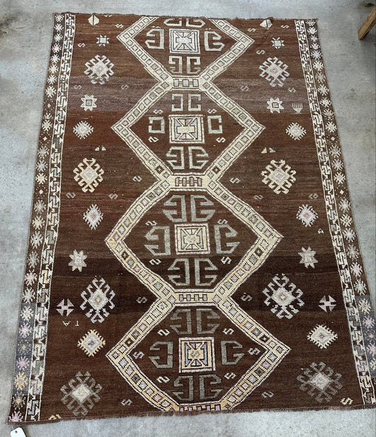 Authentic Vintage Turkish Rug TKRG22545531799 - 5'2" x 7’