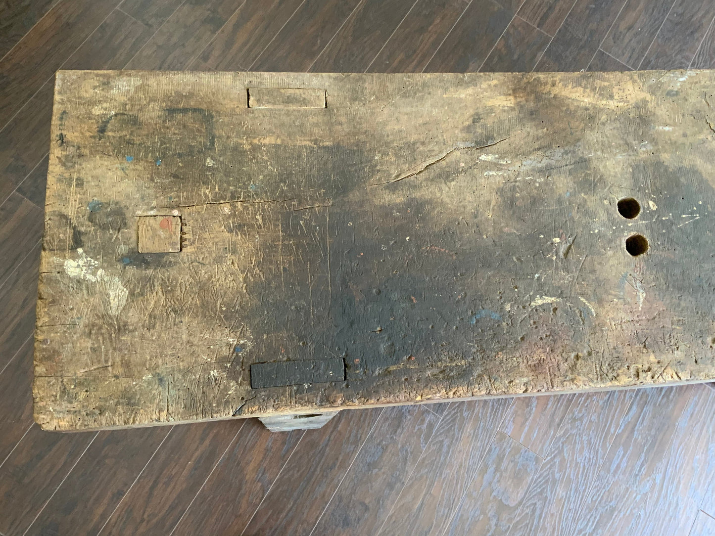 Beautiful One of a Kind Vintage Work Table Console