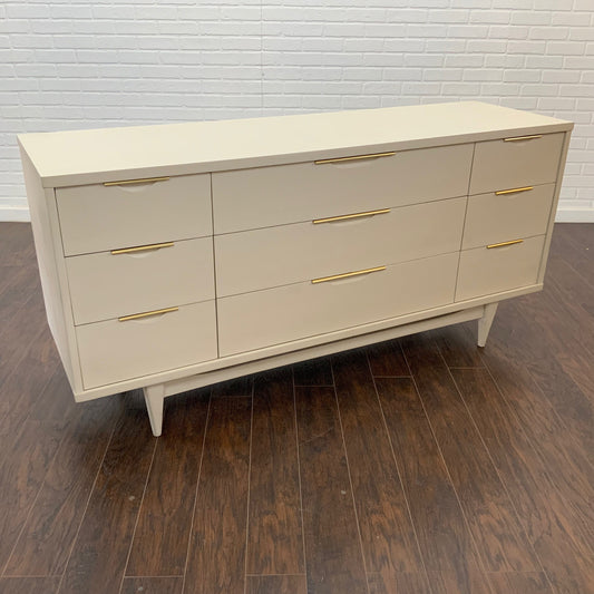 Vintage MCM Dresser - Oatmeal