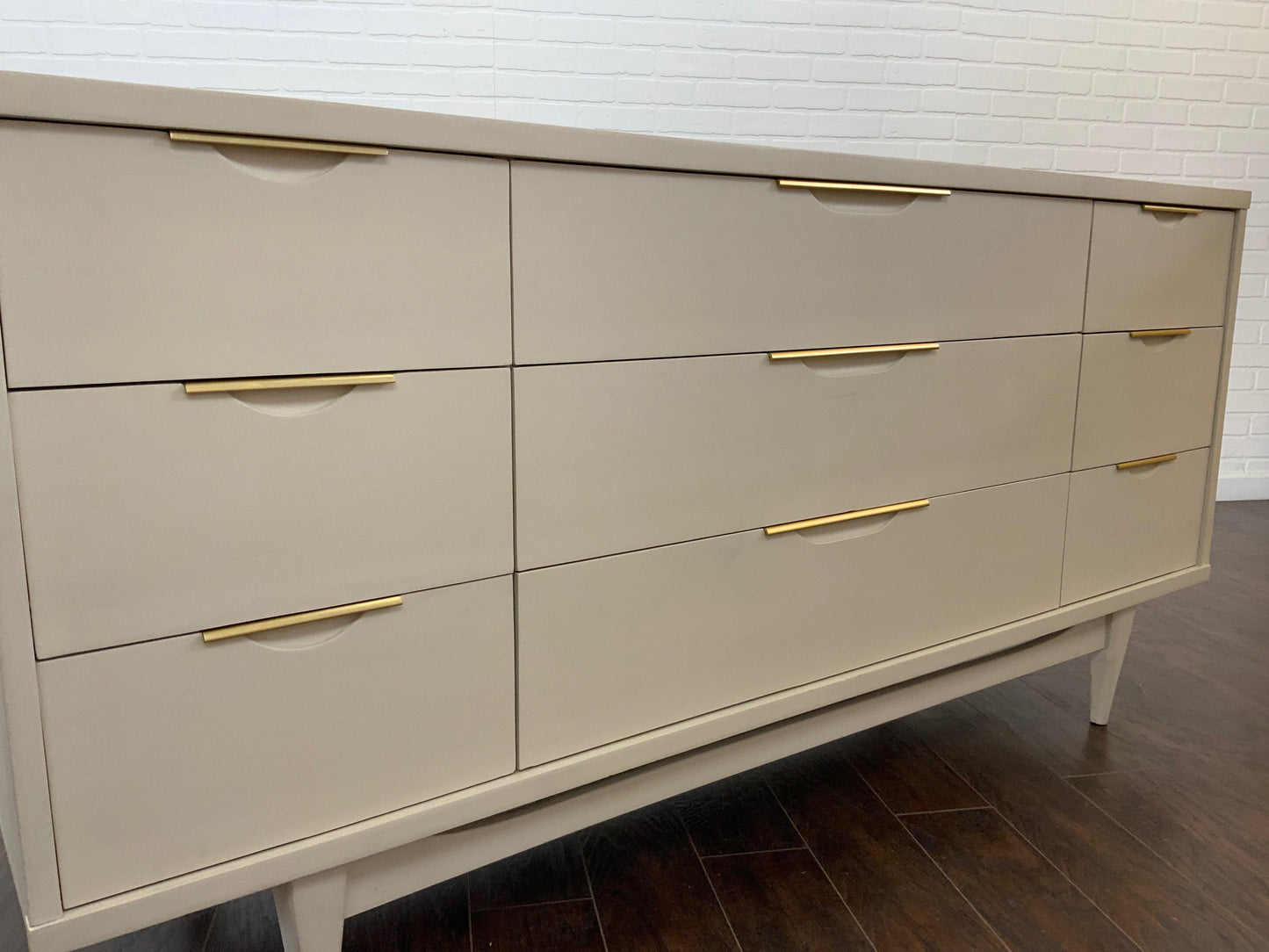 Vintage MCM Dresser - Oatmeal