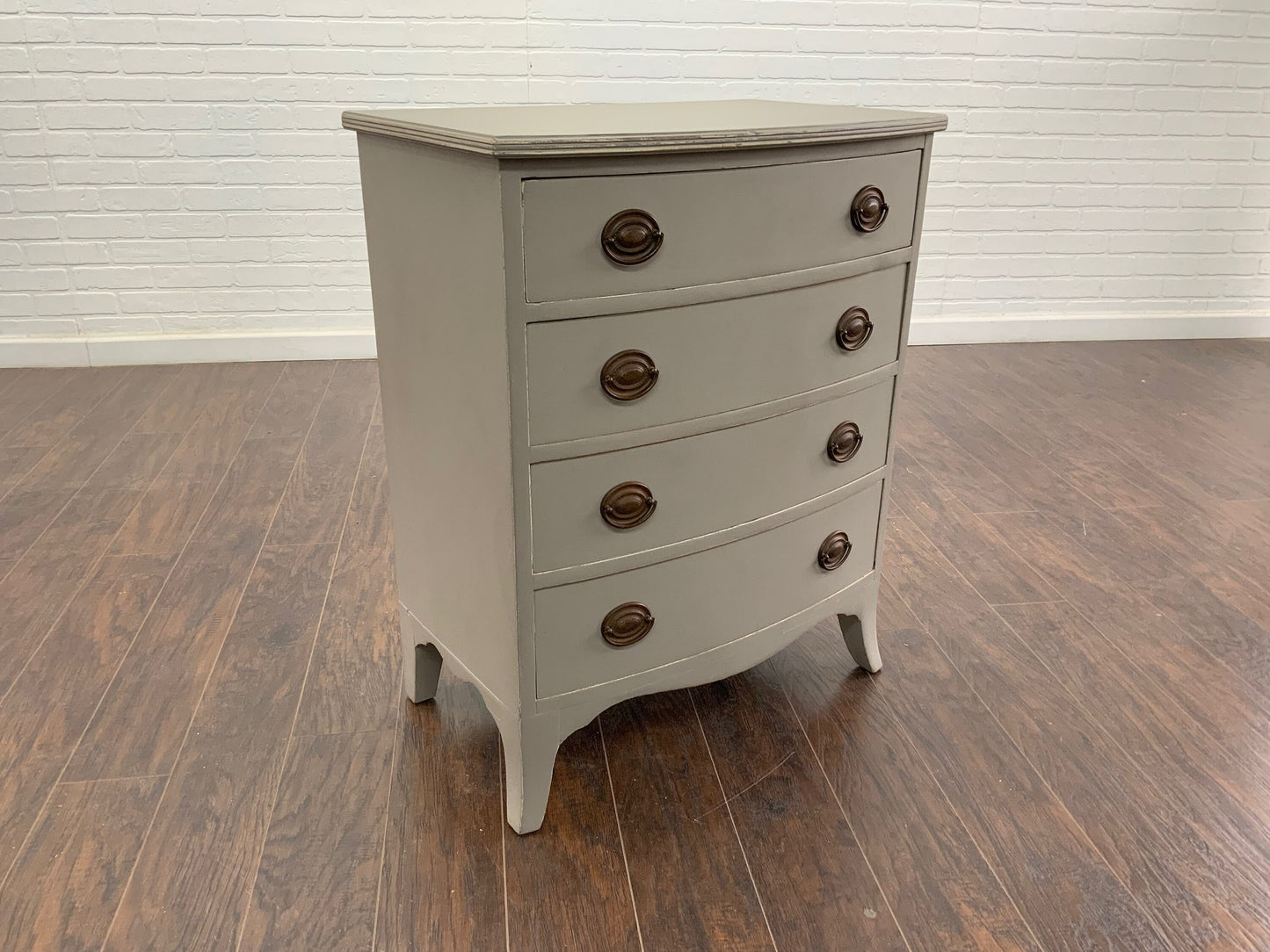 Vintage Single Bachelor Chest - Ash Gray
