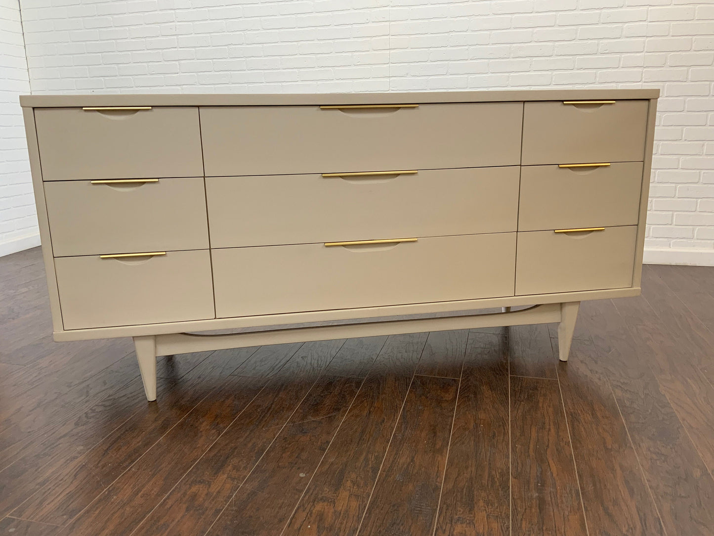 Vintage MCM Dresser - Oatmeal