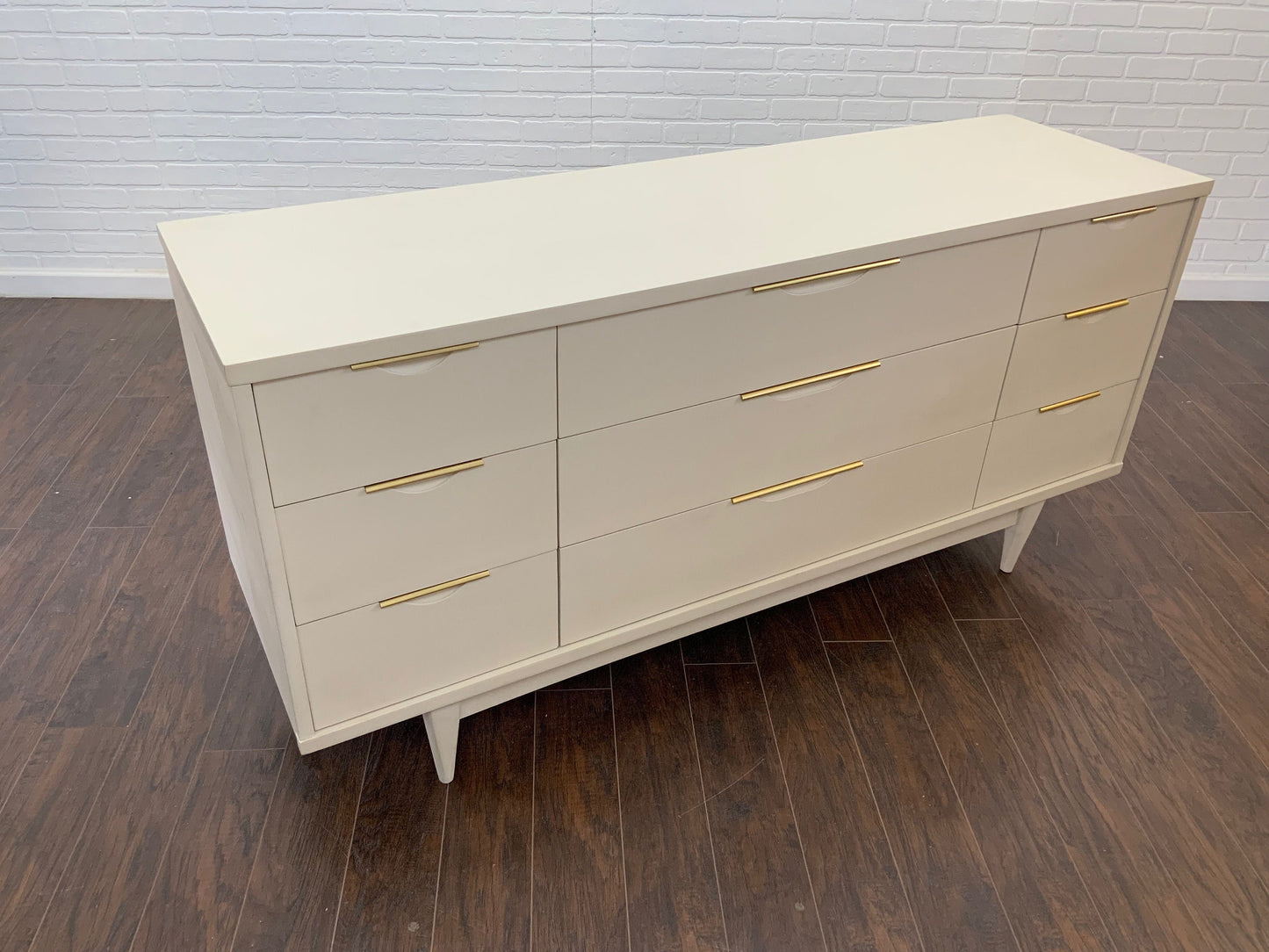 Vintage MCM Dresser - Oatmeal