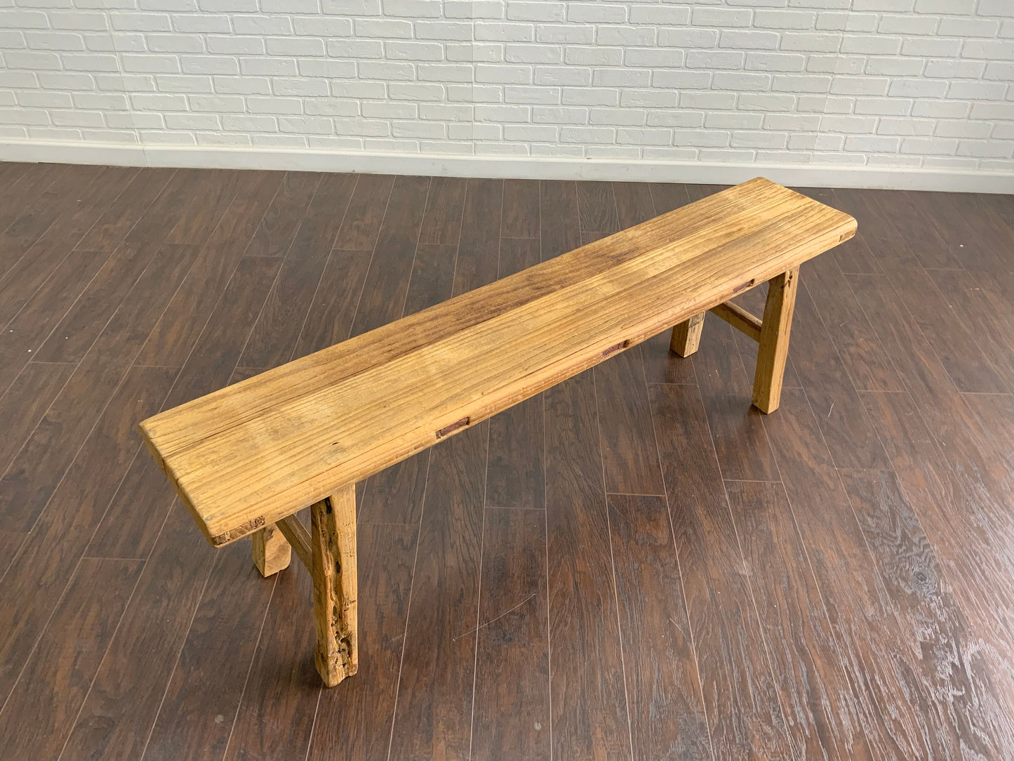 Reclaimed Elm 5’ Entryway Bench