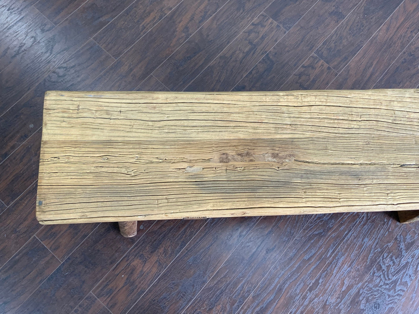 Reclaimed Elm 4’ Entryway Bench