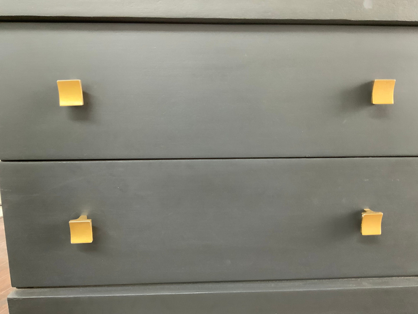 Vintage Kent Coffee Oversized MCM Tall Chest of Drawers - Charcoal