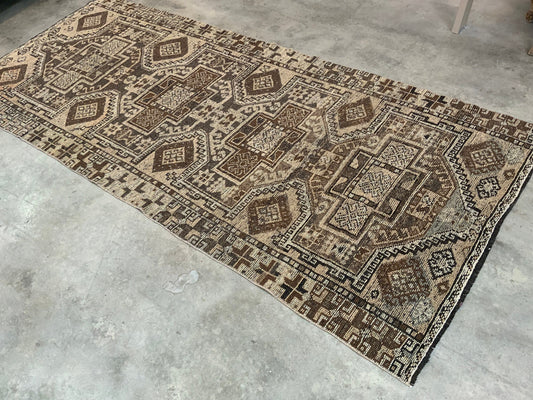 Authentic Vintage Turkish Rug TKRG77374500 - 4'4" x 10'