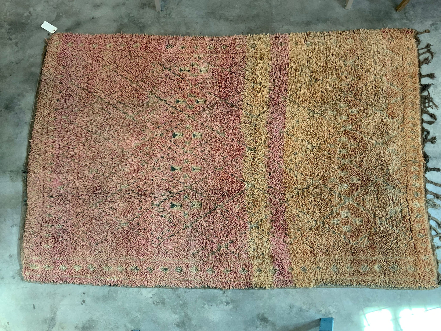 Authentic Vintage Moroccan Rug MNRG443461600 - 6'6" x 9'6"