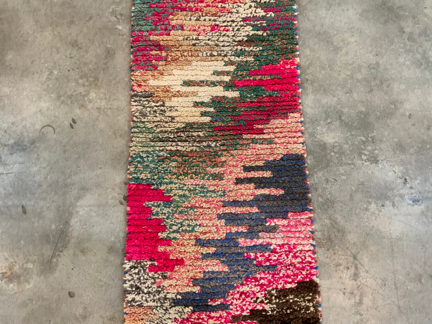 Authentic Vintage Moroccan Runner MNRG44352100 - 2' x 10'