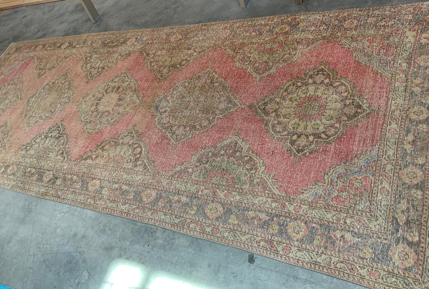 Authentic Vintage Turkish Rug TKRG67743300 - 5' x 13'