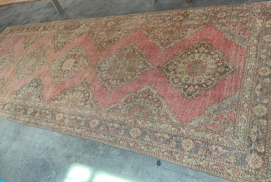 Authentic Vintage Turkish Rug TKRG67743300 - 5' x 13'