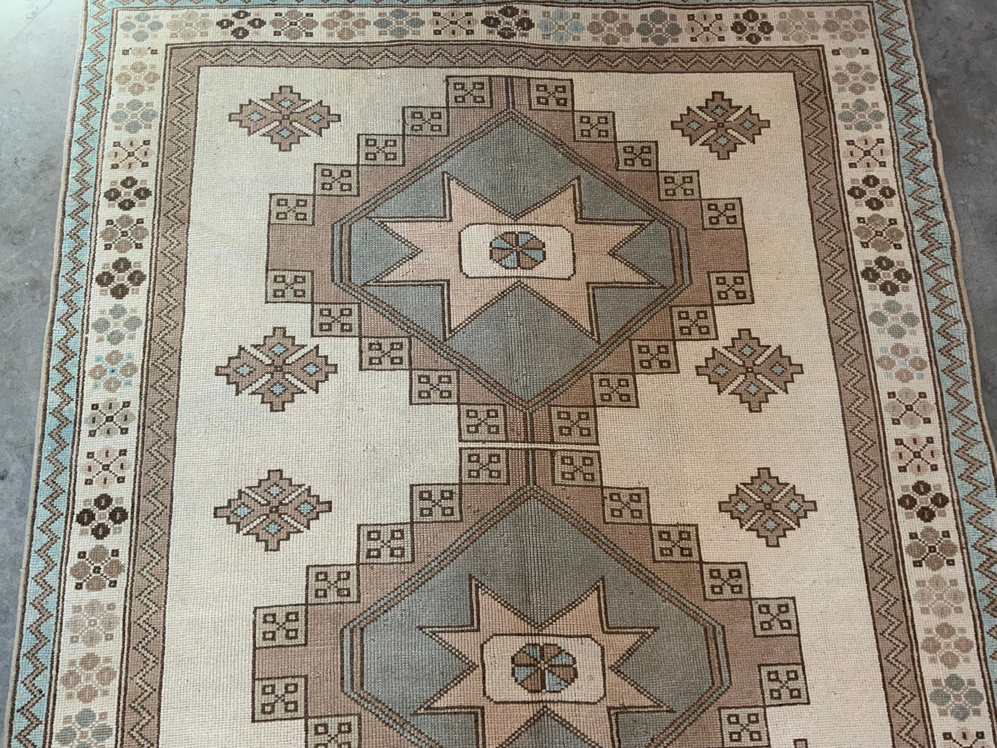 Authentic Vintage Turkish Rug TKRG11243450 - 5'3" x 8'